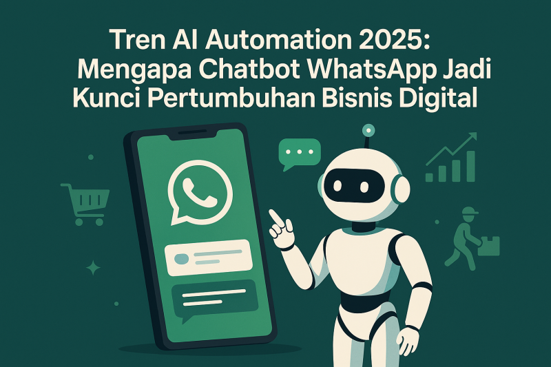 Mengapa Chatbot WhatsApp Jadi Kunci Pertumbuhan Bisnis Digital